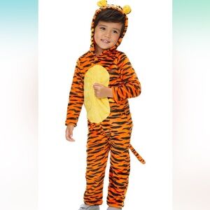 Disney Winnie the Pooh Tigger Eeyore Fleece Zip Up Coverall